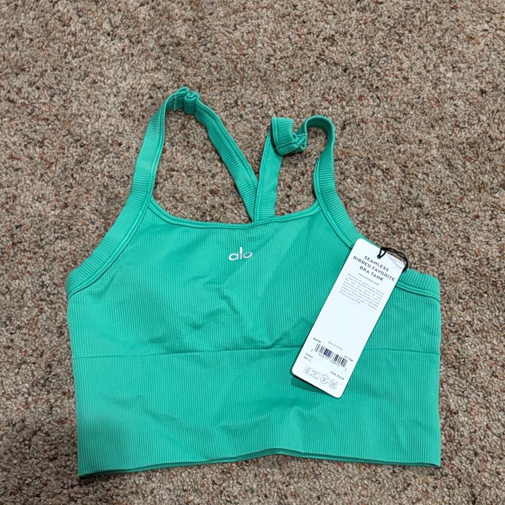 ALO Yoga Women's Aqua Swim Top